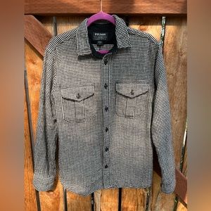 Filson houndstooth wool flannel